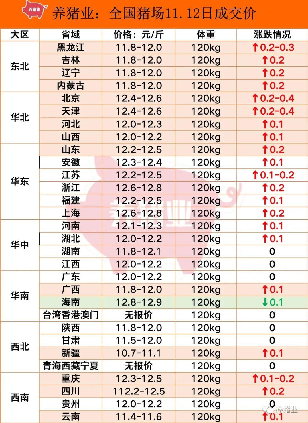 最新生猪价格走势动态分析