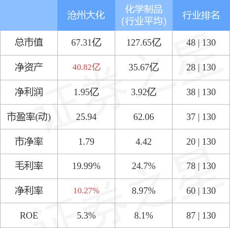 沧州大化最新动态全面解读